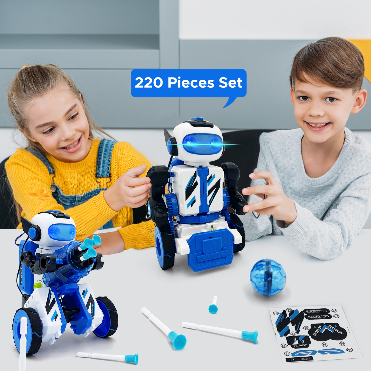 Mason & Friends 3-in-1 Robot Kit