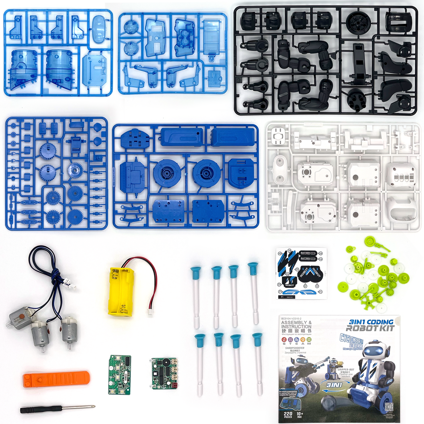 Mason & Friends 3-in-1 Robot Kit