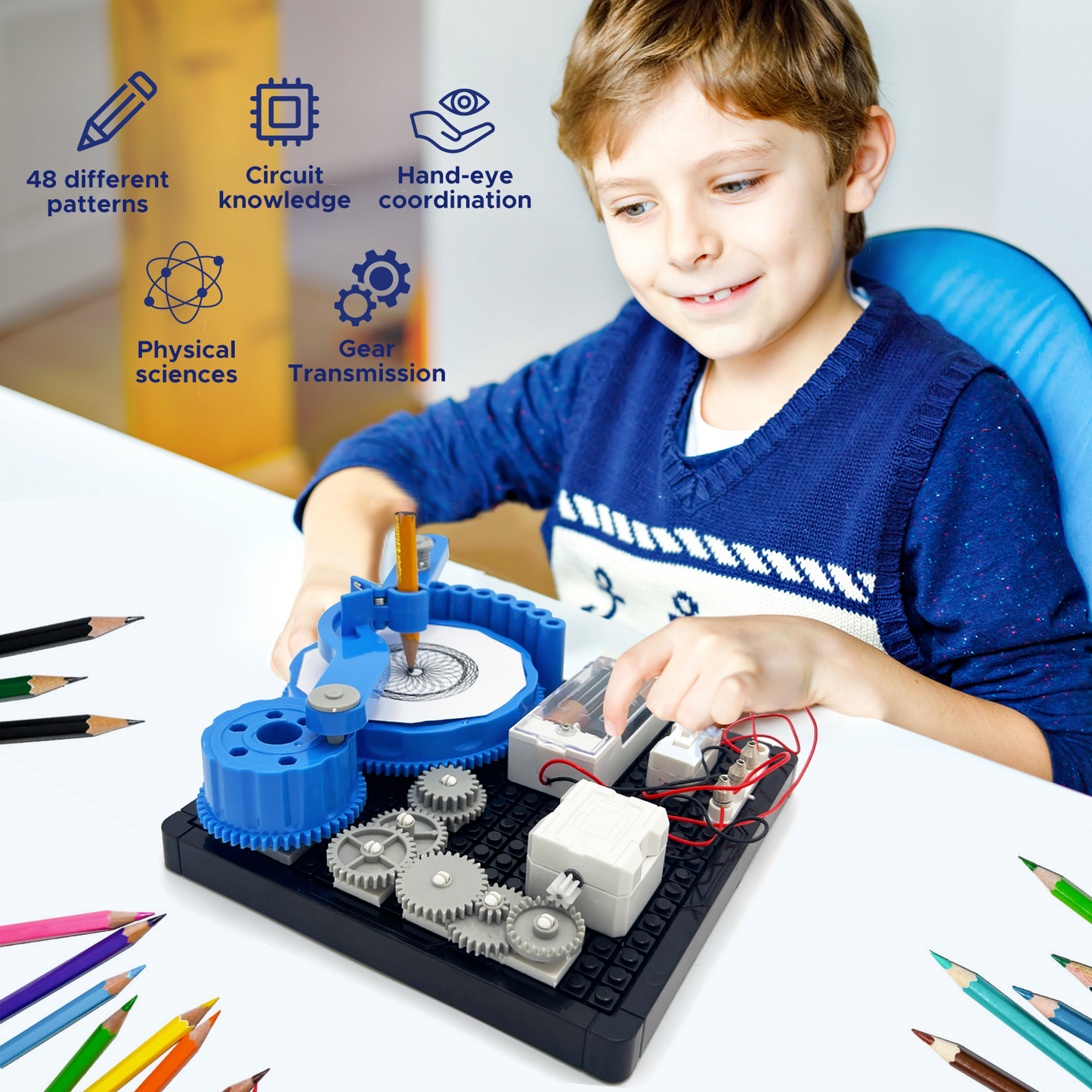 Mason & Friends Circuit Spirograph Kit